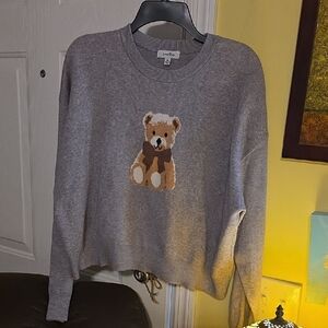 Gray Bear Sweater